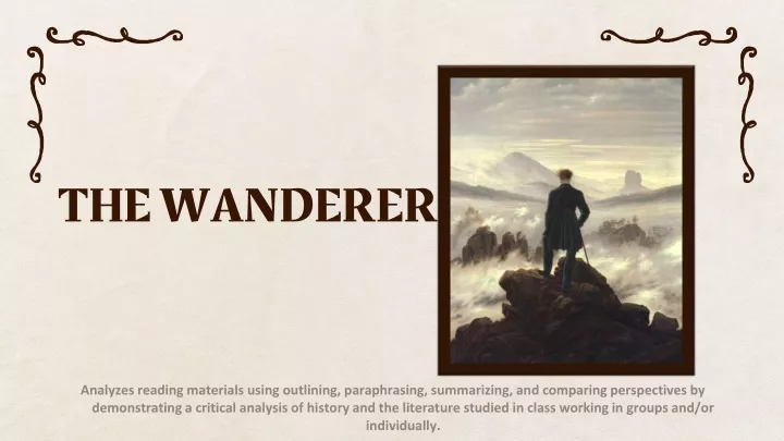 the wanderer