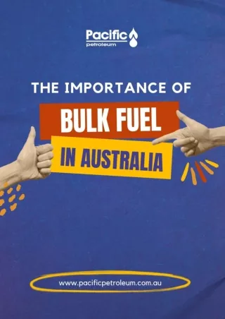 The Importance of Bulk Fuel in Australia