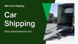 Get a Free Car Shipping Quote - ABC Auto Shipping