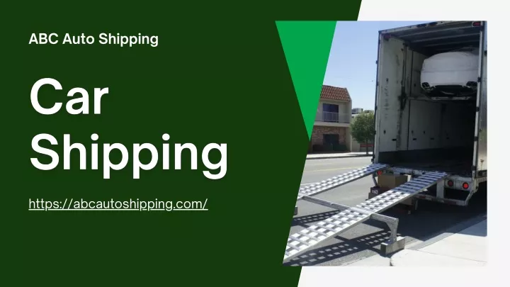 abc auto shipping