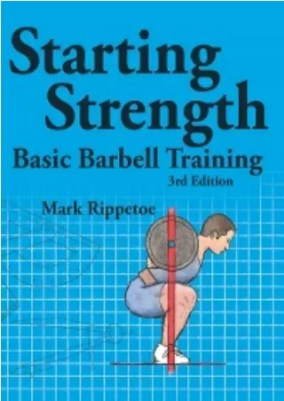 E Books Starting Strength For Kindle