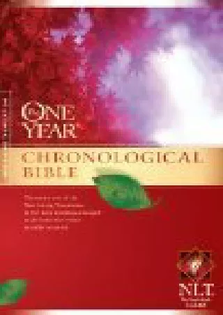 Read online The One Year Chronological Bible NLT ([Read online])