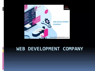 web development company