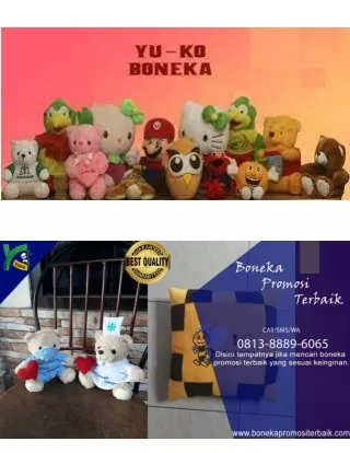 {0813 8889 6065} CALL DAN WA  Pabrik Boneka Bantal Leher Jakarta