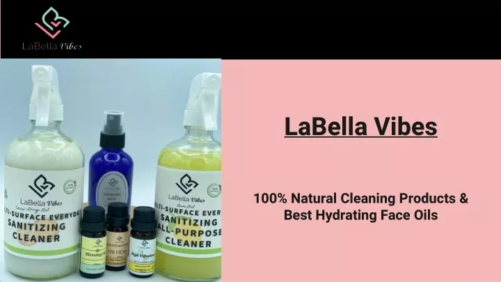 labella vibes 100 natural cleaning products best