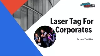 Why Go For Corporate Laser Tag Events | LaserTag4Hire