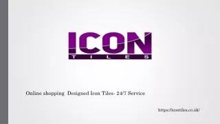 online shopping designed icon tiles 24 7 service