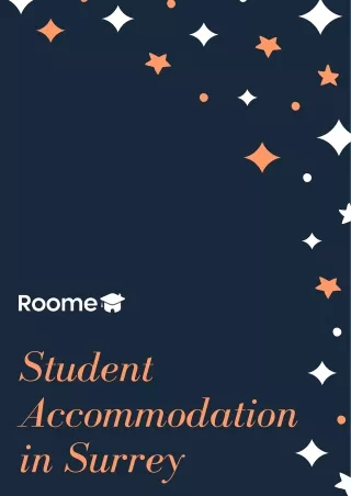 Student Accommodation in Surrey