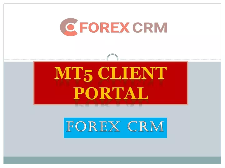 forex crm