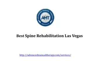 Best Spine Rehabilitation Las Vegas