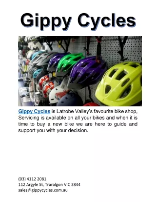 gippy cycles is latrobe valley s favourite bike