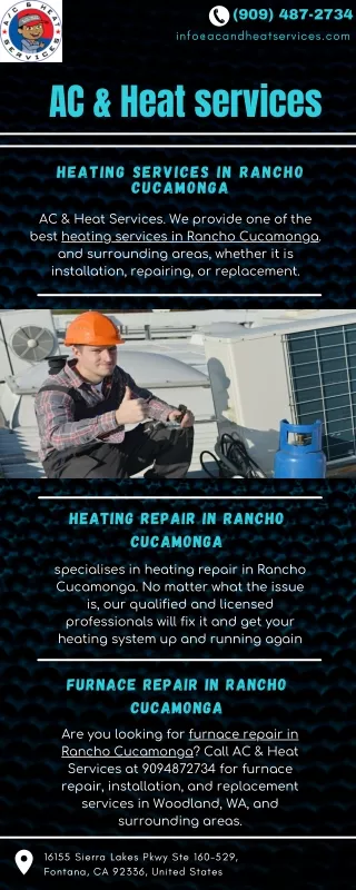 Heating Repair in Rancho Cucamonga