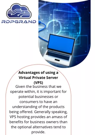 Advantages of Using a Virtual Private Server (VPS)