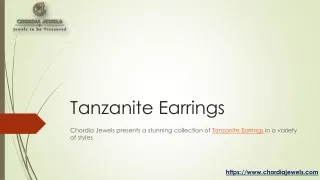 Tanzanite Earrings (1)