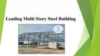 Leading Multi-Story Steel Building