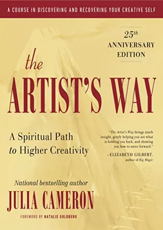 eBooks online The Artist's Way: A Spiritual Path to Higher Creativity [Full Books