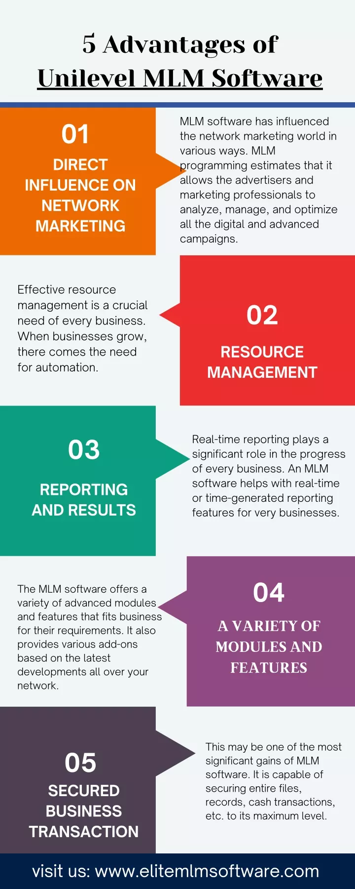 5 advantages of unilevel mlm software