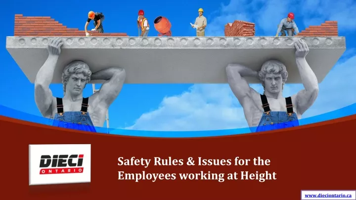 safety rules issues for the employees working