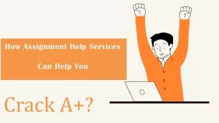 How Assignment Help Services Can Help You