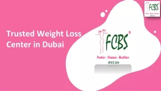 Trusted Weight Loss Center in Dubai