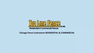 Hire A Professional Fence Contractors In Chicago