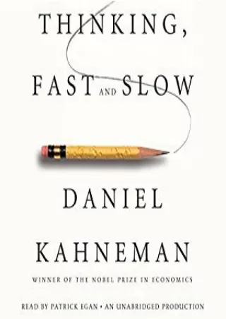 eBooks online Thinking, Fast and Slow For Kindle