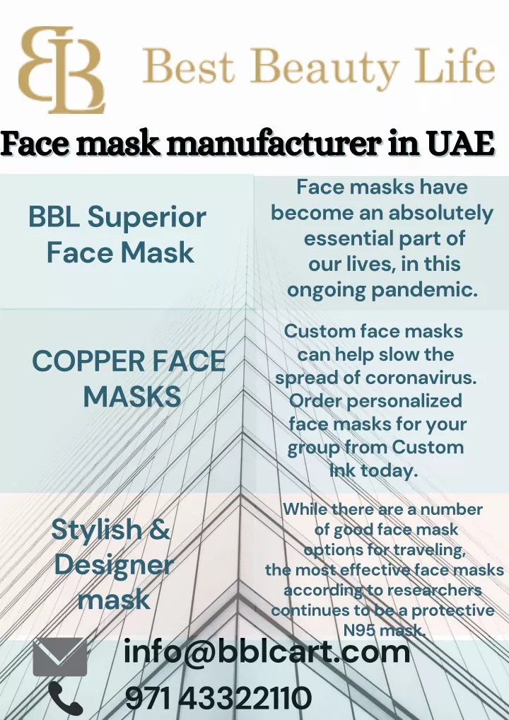 face mask manufacturer in uae face mask