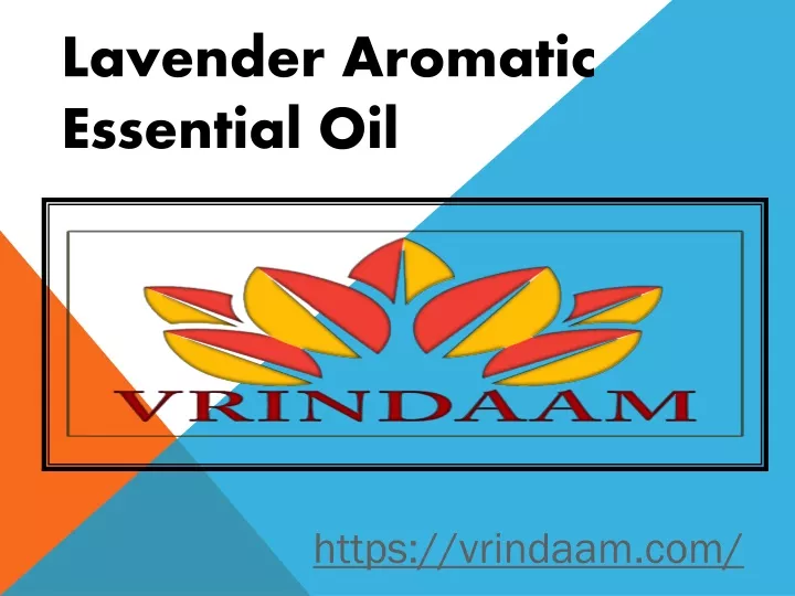 lavender aromatic essential oil