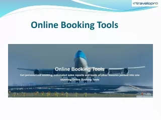 online booking tools