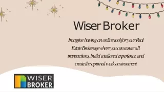 Tenant Management Software With Wiser Broker!