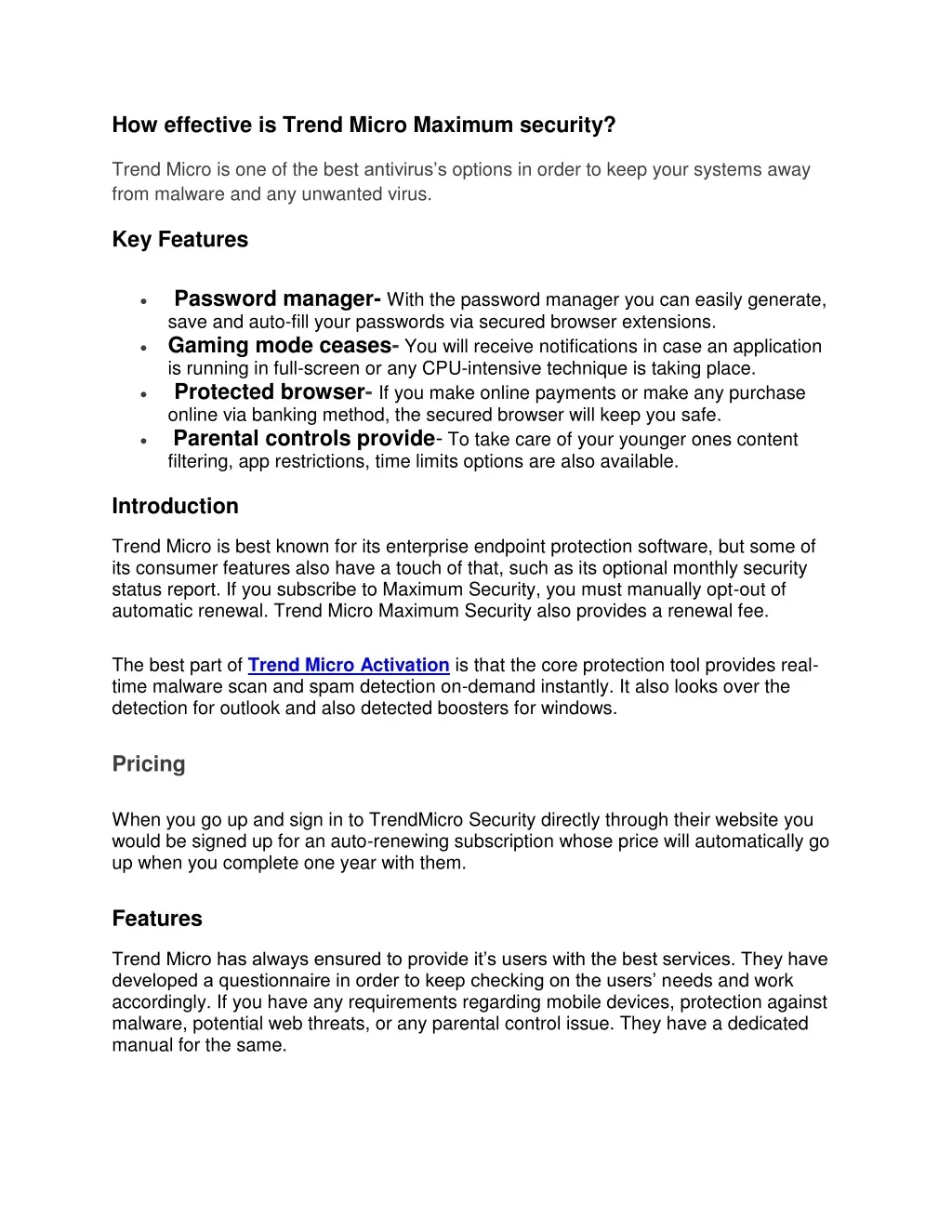 PPT - How effective is Trend Micro Maximum security PowerPoint ...