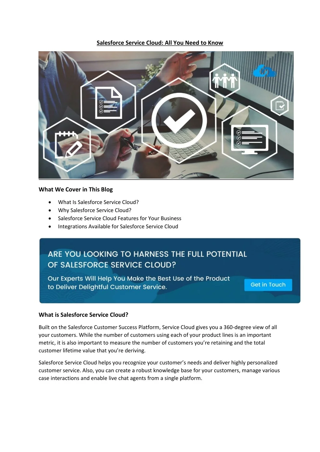 PPT - Salesforce Service Cloud All You Need to Know PowerPoint ...