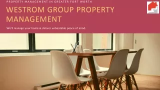 Westrom Group Property Management in Keller