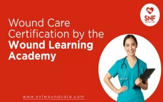 Wound Care Certification by Wound Learning Academy