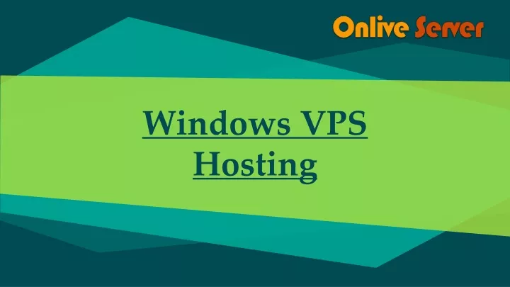 windows vps hosting