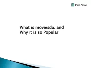 What is moviesda and why it is so popular