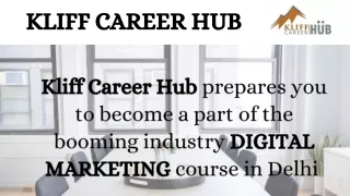 kliff career hub