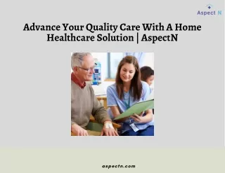Home Healthcare Software Solution | AspectN
