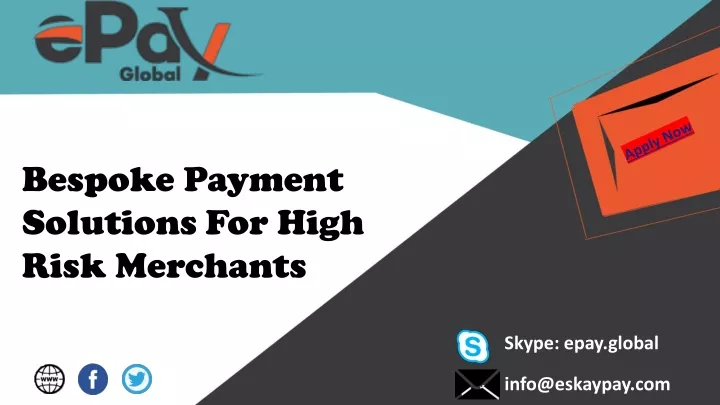 bespoke payment solutions for high risk merchants