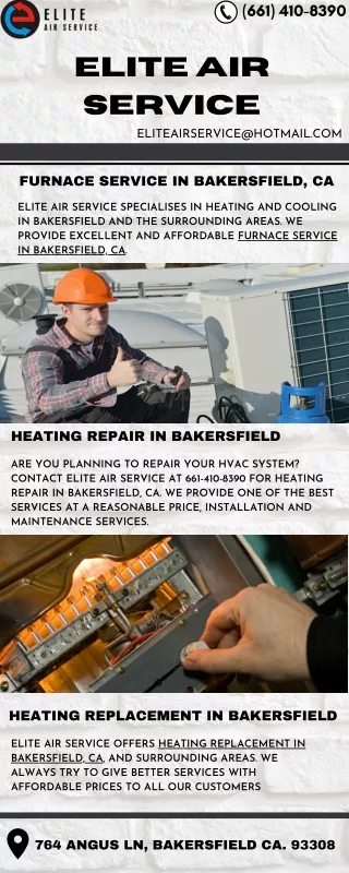Heating Repair in Bakersfield