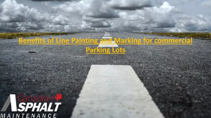 benefits of line painting and marking