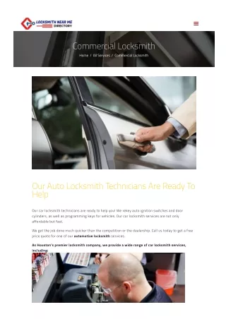 Commercial Locksmith