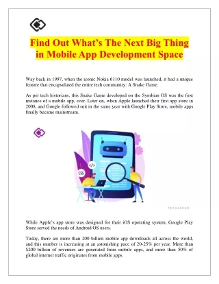 find out what s the next big thing in mobile