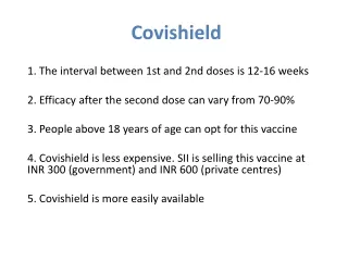 covishield