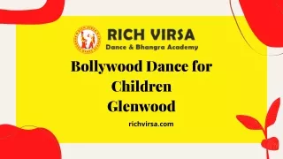 Bollywood Dance for Children Glenwood