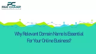 Why Relevant Domain Name Is Essential For Your Online Business