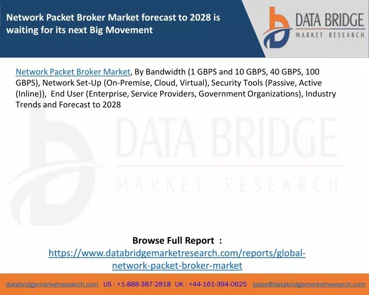 network packet broker market forecast to 2028