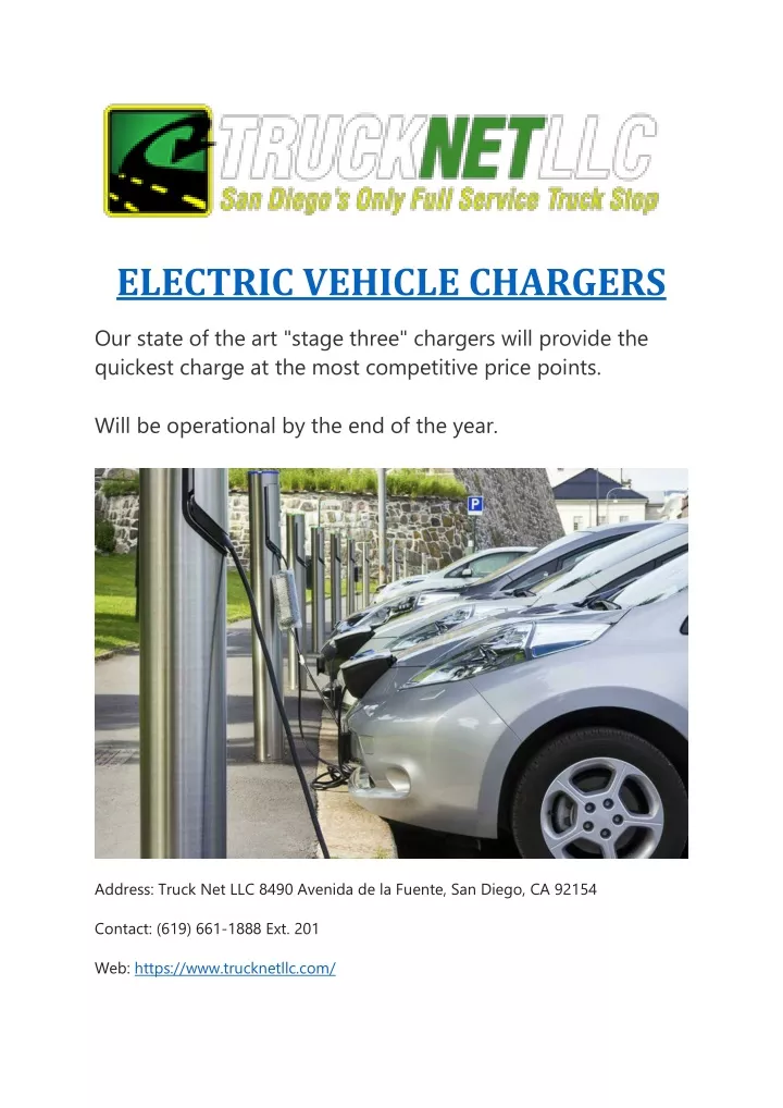 electric vehicle chargers