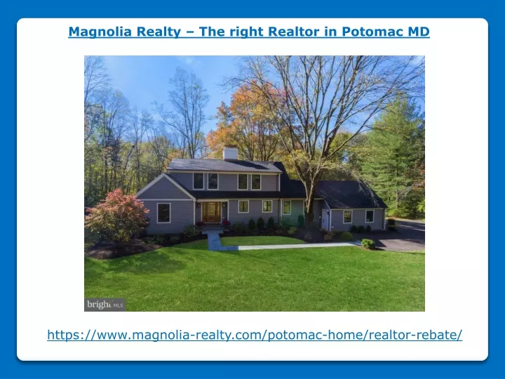 magnolia realty the right realtor in potomac md