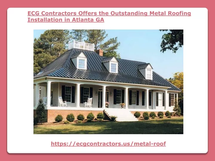 ecg contractors offers the outstanding metal